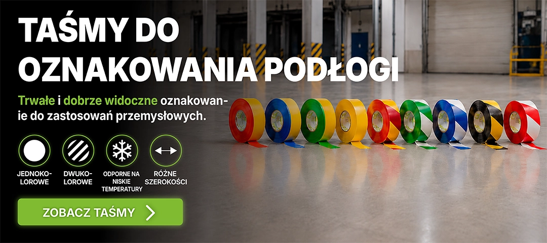 TAŚMY DO OZNAKOWANIA PODŁOGI