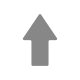 ZNAK PODŁOGOWY STRAIGHT ARROW szary