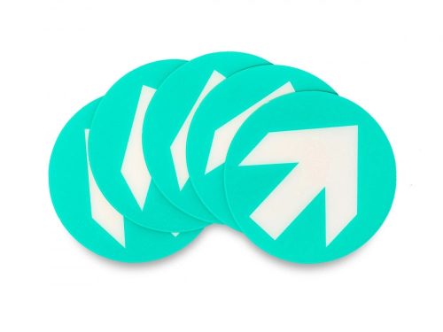 LUMINOUS ARROW DURABLE ZNAK PODŁOGOWY 100MM