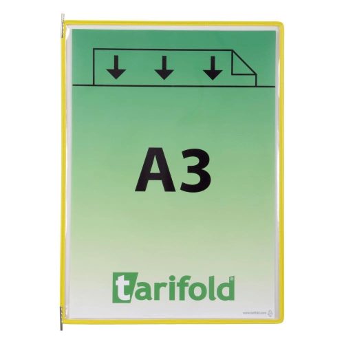 Tablica ekspozycyjna A3, mieszana, pionowa, otwierana od góry