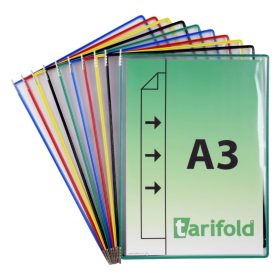   Tablica ekspozycyjna A3, mieszana, pionowa, otwierana po wewnętrznej stronie
