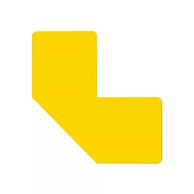   GEToolbox® L kształt Elastyczne znakowanie podłóg  25 mm TRAFFIC ŻÓŁTY