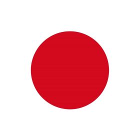   GEToolbox® Punkt kształt Masywne znakowanie podłóg 50 mm CZERWONY