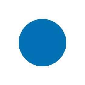   GEToolbox® Punkt kształt Masywne znakowanie podłóg 50 mm NIEBIESKI