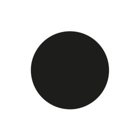   GEToolbox® Punkt kształt Masywne znakowanie podłóg 50 mm CZARNY