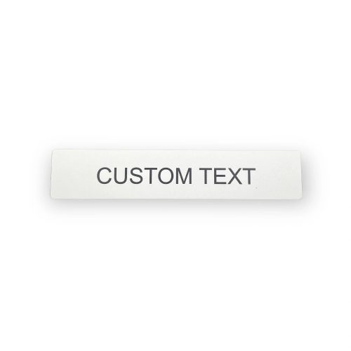 GEToolbox®  I  kształt CUSTOM TEXT BIAŁY