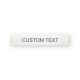 GEToolbox®  I  kształt CUSTOM TEXT BIAŁY