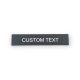 GEToolbox®  I  kształt FLOOR MARKING CUSTOM TEXT  CZARNY