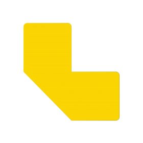   GEToolbox® L kształt Masywne znakowanie podłóg 50 mm ŻÓŁTY