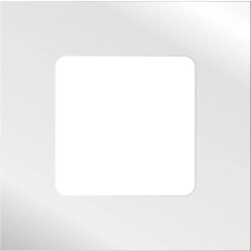   GEToolbox® Quadrant kształt Masywne znakowanie podłóg 50 mm BIAŁY