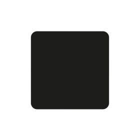   GEToolbox® Quadrant kształt Masywne znakowanie podłóg 50 mm CZARNY