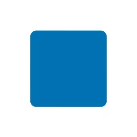   GEToolbox® Négyzet Alakú Flexibilis padlójelölés 50 mm SIGNAL KÉK RAL 5005