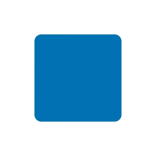 GEToolbox® Négyzet Alakú Flexibilis padlójelölés 50 mm SIGNAL KÉK RAL 5005