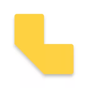   GEToolbox® L Alakú Flexibilis padlójelölés 100 mm TRAFFIC SÁRGA RAL1023