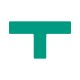 GEToolbox® T kształt długi Masywne oznakowanie podłogi 50mm ZIELONY