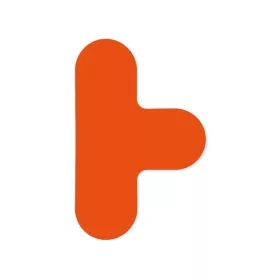   GEToolbox® kształt T elastyczny zaokrąglony 90 mm Pomarańczowy