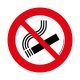 DO NOT SMOKE' ZNAK PODŁOGOWY 300 mm