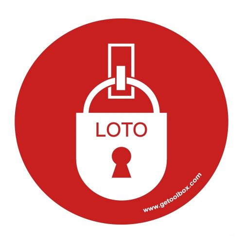 LOTO' ZNAK PODŁOGOWY 300 MM