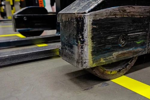 GEToolbox® Taśma do znakowania podłóg 50mm x 50m ŻÓŁTY