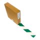 GEToolbox® Taśma do znakowania podłóg 75mm x 50m ZIELONY-BIAŁY