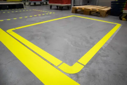 GEToolbox® Padlójelölő szalag 75mm x 50m SIGNAL KÉK
