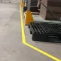   45° sarokelem padlójelölő szalaghoz 75 mm FEHÉR GEToolbox®