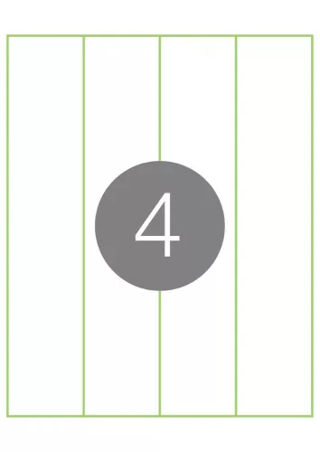 GEToolbox® Label for Text Window "Lite" 75 mm