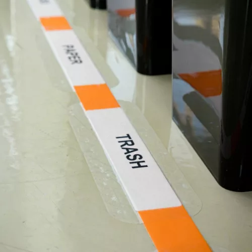 GEToolbox® Text Window „Lite” Floor Marking opakowanie 50 mm (20pcs/Floor Marking opakowanie)