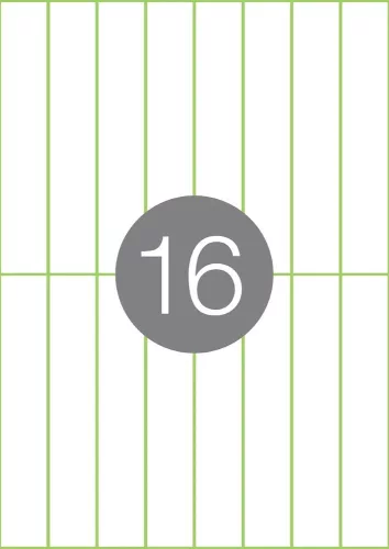 GEToolbox® Etykieta do "Mini" i "Mini Cut-Out" 50 mm