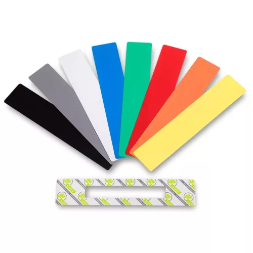 GEToolbox® Text Window Floor Marker "Mini" 75mm szary