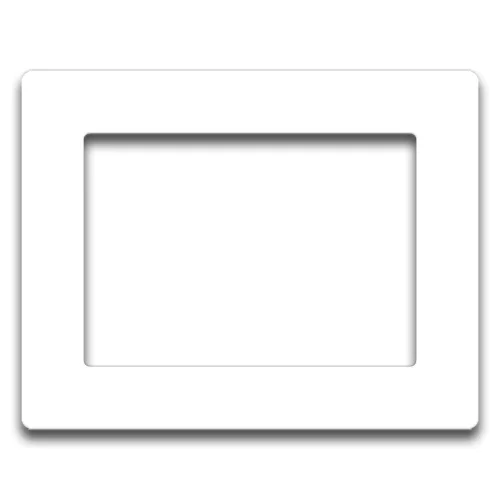 GEToolbox® Text Window Floor marker "Plus" A4 biały