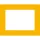 GEToolbox® Oznaczenie podłogi z okienkiem opisowym "Plus" A4 ŻÓŁTY TRAFFIC RAL1023