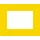 GEToolbox® Text Window Floor marker "Plus" A5 żółty