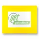 GEToolbox® Text Window Floor marker "Plus" A4 żółty