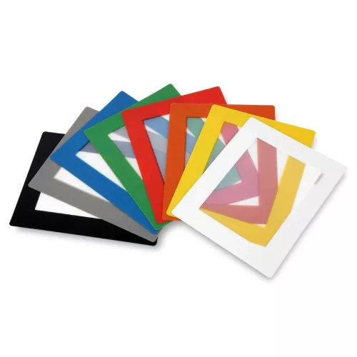 GEToolbox® Text Window Floor marker "Plus" A4 pomarańczowy