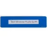 Oznaczenie podłogi z okienkiem opisowym PLUS 75MM x 300MM ŻÓŁTY GEToolbox® 