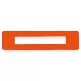   Feliratablak padlójelölő PLUS 75MM x 300MM NARANCS GEToolbox® 