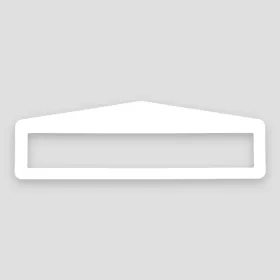   Feliratablak padlójelölő PLUS ARROW 45 x 300MM FEHÉR GEToolbox® 