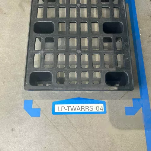 Feliratablak padlójelölő PLUS ARROW 45 x 300MM KÉK GEToolbox® 