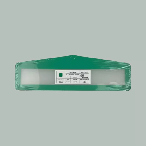 Oznaczenie podłogi z okienkiem opisowym PLUS ARROW 45 x 300MM POMARAŃCZOWY GEToolbox® 