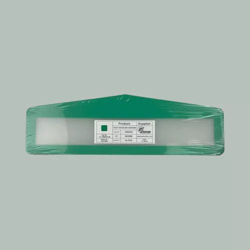 Oznaczenie podłogi z okienkiem opisowym PLUS ARROW 45 x 300MM ŻÓŁTY TRAFFIC RAL1023 GEToolbox® 