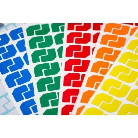 GEToolbox® Markery stołowe w kształcie litery L