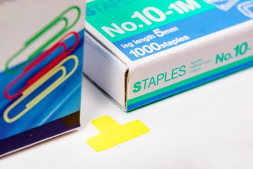 GEToolbox® Markery stołowe w kształcie litery T 5 mm biały