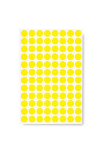 GEToolbox® Markery stołowe w kształcie kropek 15 mm biały