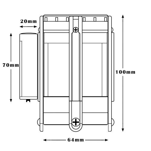 Normál szalagkazetta, 2,5 méter, zöld
