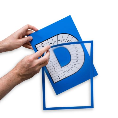 GEToolbox® SQDC DAILY MONITOR LIST "Q" A3 czerwony