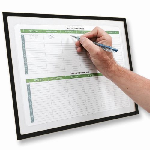 GEToolbox® "LITE" CUT-OUT Ramka Informacyjna A4 czarny