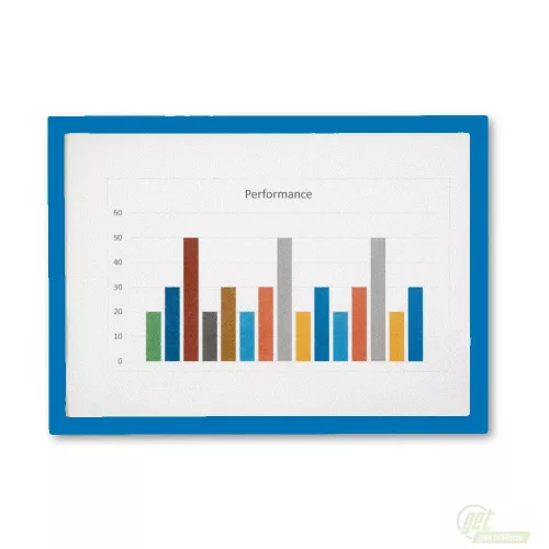 GEToolbox® "LITE" DESIGN Ramka Informacyjna A4 niebieski