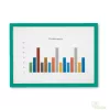 GEToolbox® "LITE" DESIGN Ramka Informacyjna A4 zielony