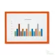 GEToolbox® "LITE" DESIGN Ramka Informacyjna A4 pomarańczowy